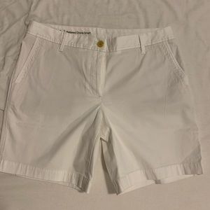 Talbots Chino Shorts - White